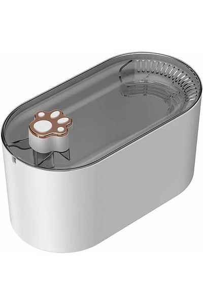 Aptel Automatic water dispenser, with filter, 3L, plastic, white, 13x25x13 cm