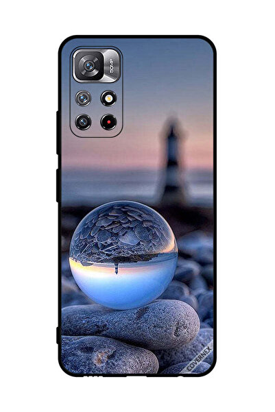 Covernex غطاء حماية لهاتف شاومي ريدمي نوت 11S 5G، تصوير رائع للطبيعة في زجاج ...