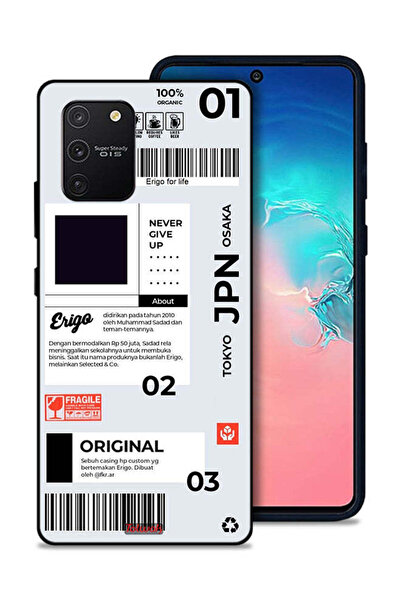 Tolwak غطاء حماية لهاتف Samsung Galaxy S10 Lite - ملصق ياباني