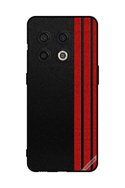 Covernex غطاء حماية لهاتف OnePlus 10 Pro بثلاثة خطوط عمودية حمراء