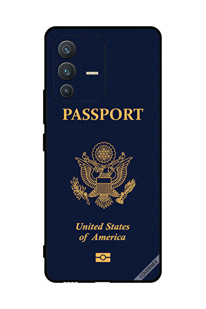 Covernex غطاء حماية لهاتف فيفو S12 جواز سفر أمريكي