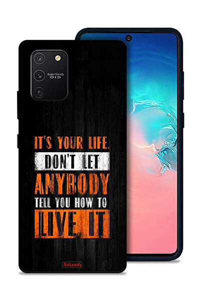 Tolwak غطاء حماية لهاتف Samsung Galaxy S10 Lite Its Your Life