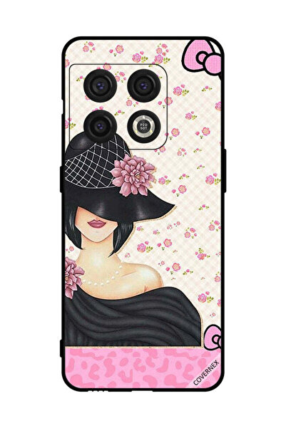 Covernex غطاء حماية لهاتف OnePlus 10 Pro - فتاة ذات قبعة سوداء