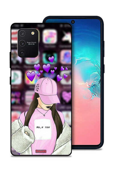 Tolwak غطاء حماية لهاتف سامسونج جالكسي S10 لايت من أنتي سوشيال كلوب