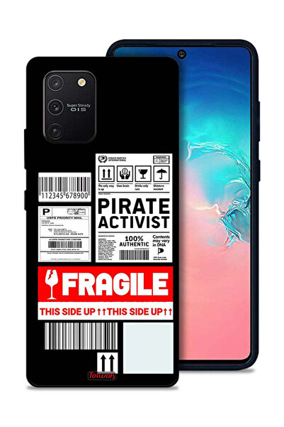 Tolwak غطاء حماية لهاتف سامسونج جالكسي S10 لايت - ملصق ناشط خاص قابل للكسر