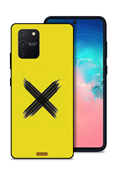 Tolwak Samsung Galaxy S10 Lite Protective Case Cover X Pattern