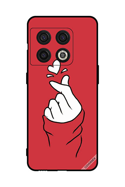 Covernex غطاء حماية لهاتف OnePlus 10 Pro Snap Love أحمر