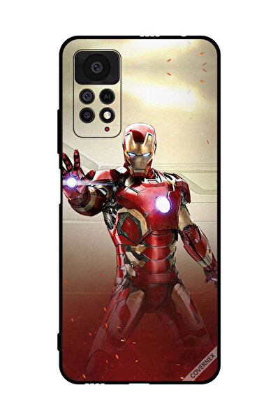 Covernex غطاء حماية لهاتف شاومي ريدمي نوت 11 برو 5G، تصميم الرجل الحديدي
