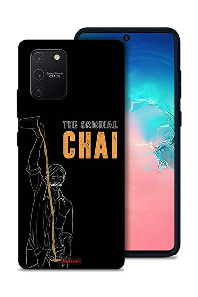 Tolwak غطاء حماية لهاتف سامسونج جالكسي S10 لايت الأصلي من تشاي