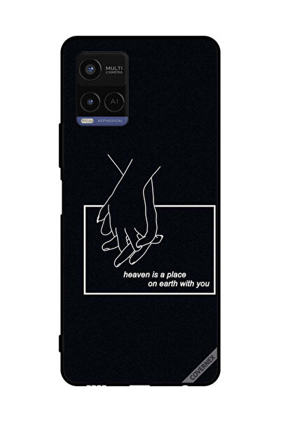 Covernex غطاء حماية لهاتف فيفو Y21 الجنة مكان على الأرض معك