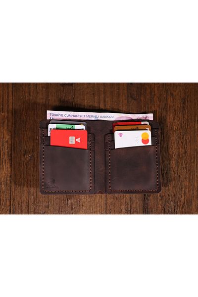 Derimoda Genuine Leather Classic Men's Wallet – Stylish and Minimalist Design