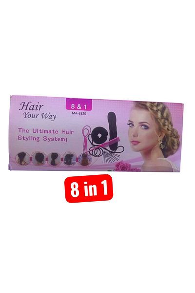 Generic 8-in-1 Hair Styling Kit "Hair Your Way"