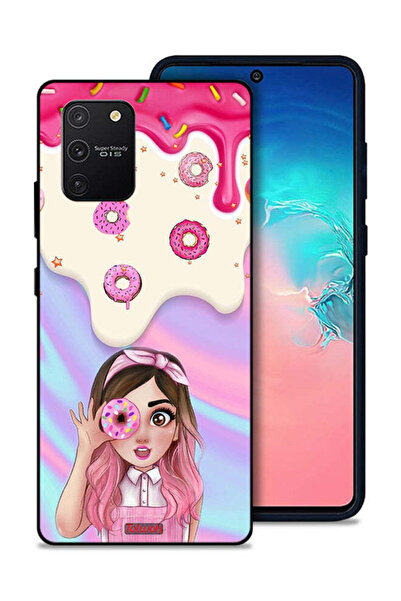 Tolwak غطاء حماية لهاتف سامسونج جالكسي S10 لايت يحمل صورة دونات