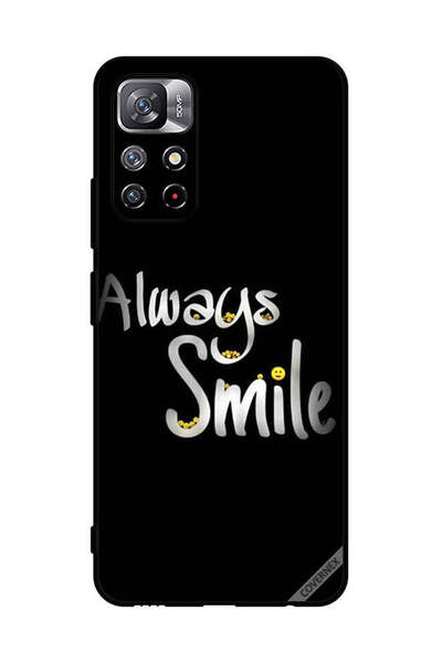 Covernex غطاء حماية لهاتف شاومي ريدمي نوت 11S 5G - ابتسم دائمًا