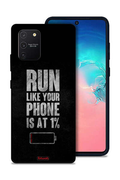 Tolwak غطاء حماية لهاتف سامسونج جالكسي S10 لايت، اركض كما لو أن هاتفك يعمل بن...