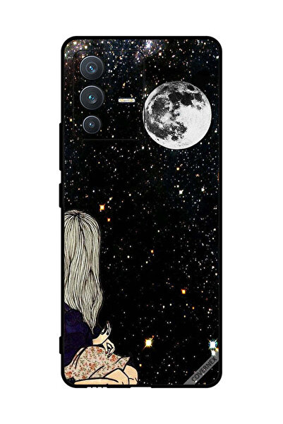 Covernex غطاء حماية لهاتف فيفو S12 مع إطلالة على القمر