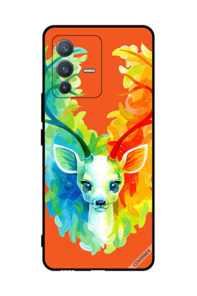 Covernex غطاء حماية لهاتف فيفو V23 برو - غزال ملون