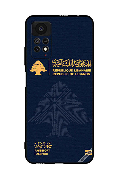 Covernex غطاء حماية لهاتف شاومي ريدمي نوت 11 برو 5G جواز سفر لبناني