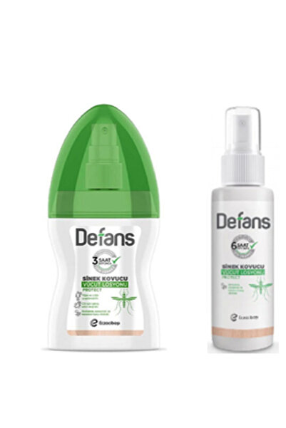 Defans Sinek Kovucu Naturel Vücut Losyonu 100 Ml + Defans Sinek Kovucu Vücut ...