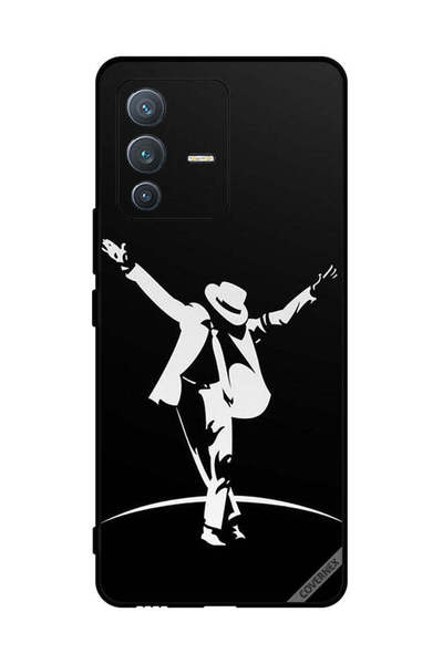 Covernex غطاء حماية لهاتف فيفو V23 برو أكشن أسود وأبيض