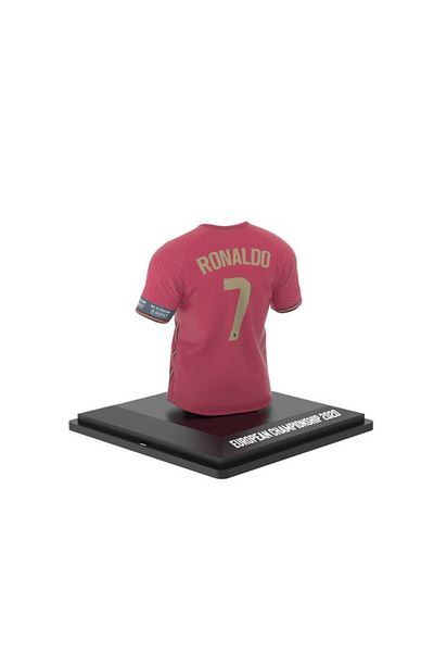 Splink Cristiano Ronaldo Portugal Home Jersey Display Case, Official Licensed Collectible, 2020
