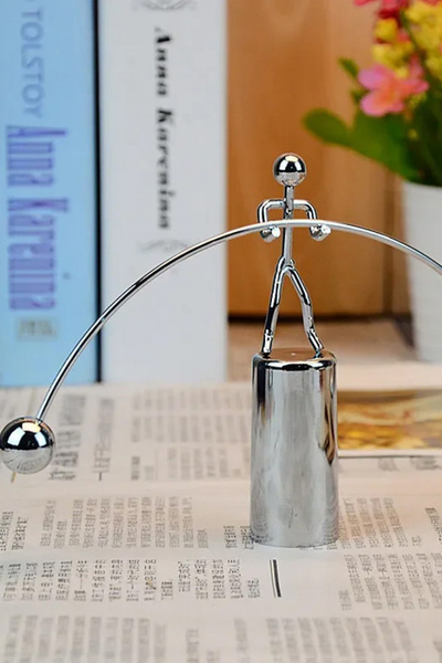 CİYU TİCARET Halterci denge adam ilginç masa üstü dekor hediyelik