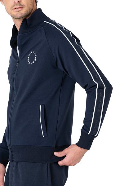 Pierre Cardin Men's Two Thread Shoulder Stripe Tracksuit Set Boxed 7130