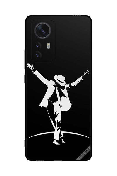 Covernex غطاء حماية لهاتف شاومي 12 برو أكشن - أسود وأبيض