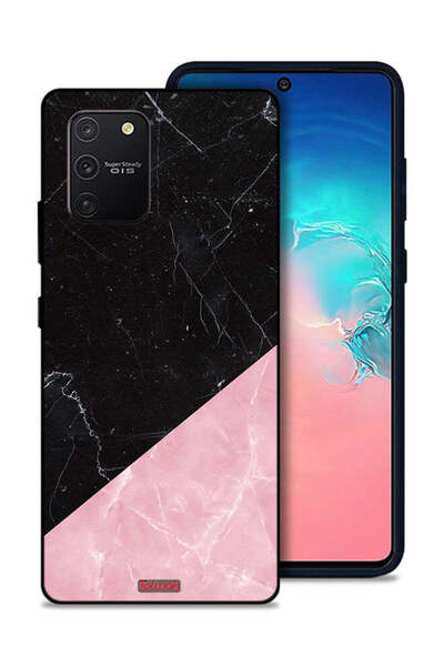 Tolwak غطاء حماية لهاتف سامسونج جالكسي S10 لايت بنمط رخامي