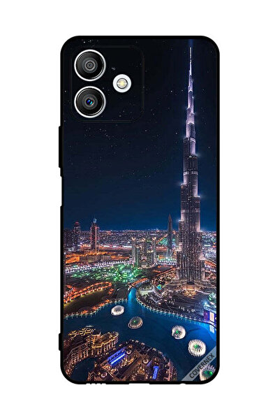 Covernex غطاء حماية لهاتف Honor Play6T Pro - منظر ليلي لوسط المدينة