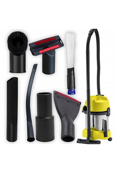 NewEvo Set de 7 accesorii NewEvo® pentru aspiratoare universale, diametru 32-39 mm, adaptor inclus