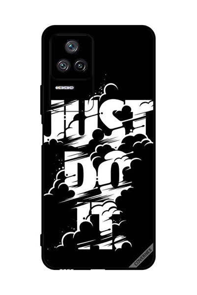 Covernex غطاء حماية لهاتف شاومي ريدمي K50 - جاست دو إت - أبيض وأسود