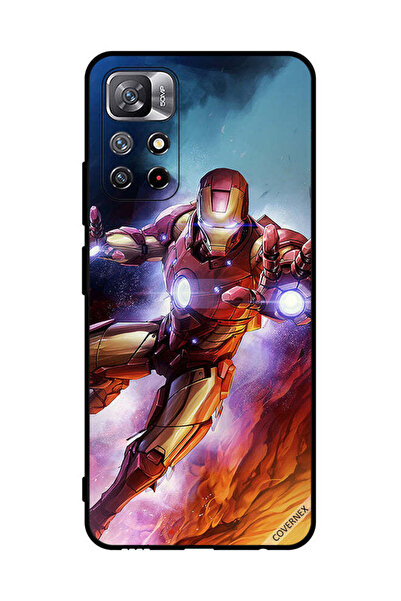 Covernex غطاء حماية لهاتف شاومي ريدمي نوت 11S 5G الرجل الحديدي