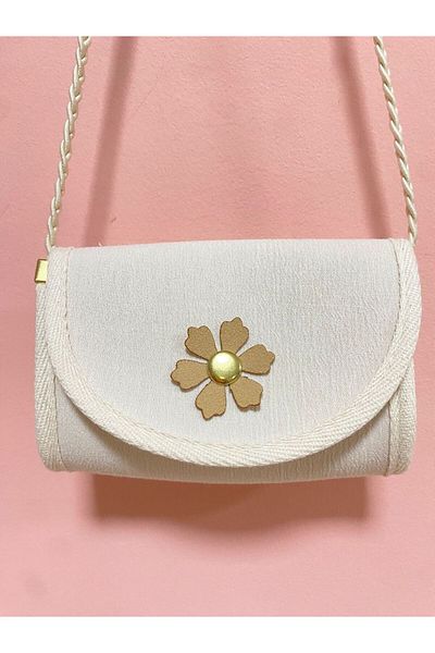 Cherrys Bebek Girl's Bag with Knitted Handle