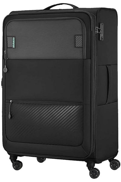 American Tourister Majoris + Spinner 83 cm - Black - 3 Years Global Warranty