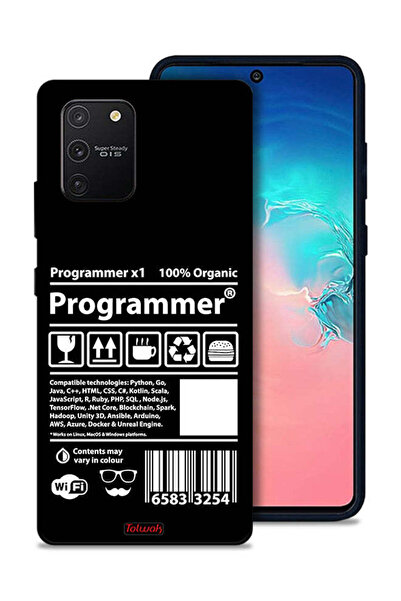 Tolwak غطاء حماية وملصق مبرمج لهاتف Samsung Galaxy S10 Lite