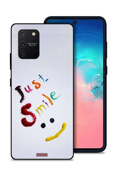 Tolwak غطاء حماية من سامسونج جالكسي S10 لايت - ابتسم فقط