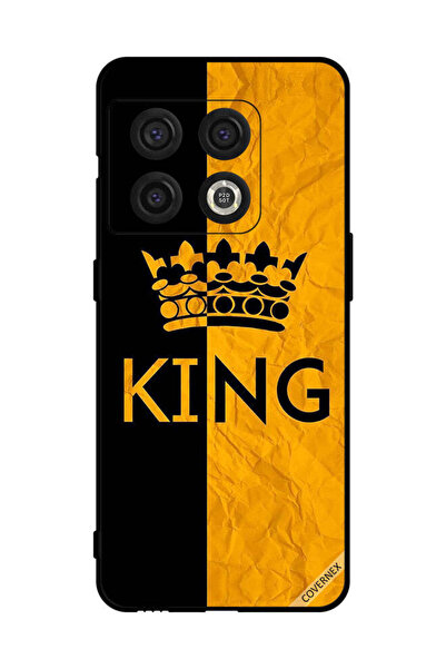 Covernex غطاء حماية لهاتف OnePlus 10 Pro كينج أسود وأصفر