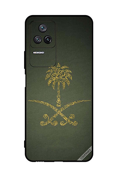 Covernex غطاء حماية لهاتف شاومي ريدمي كيه 50، لافتة وطنية سعودية عتيقة