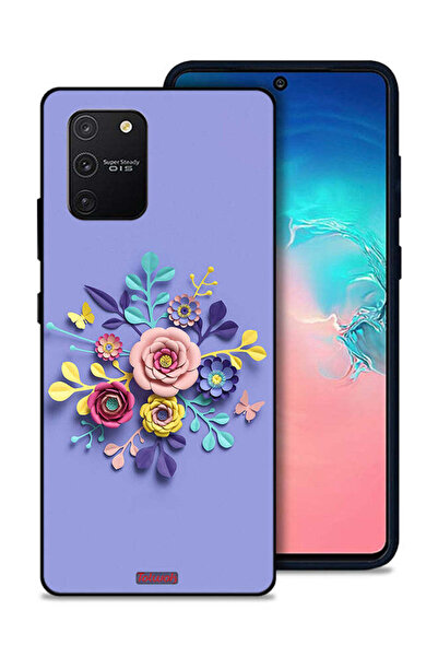 Tolwak غطاء حماية لهاتف سامسونج جالاكسي S10 لايت برسومات زهور