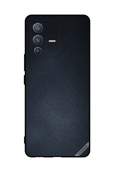 Covernex غطاء حماية لهاتف فيفو S12 برو بنقشة جينز سوداء