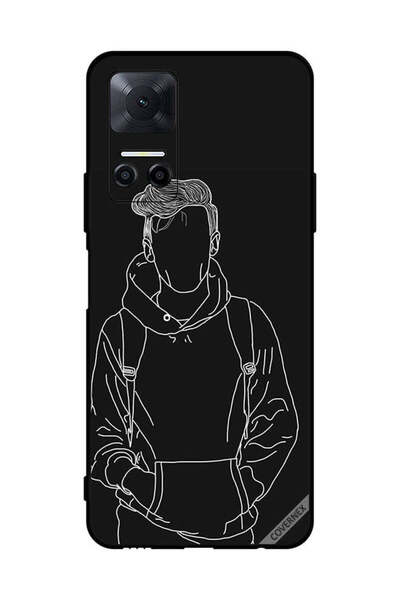 Covernex غطاء حماية لهاتف Honor Play6T رسم لشخصية جاكت بوي