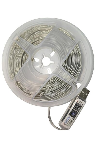 SpeedUF RGB Yılbaşı Süsü 5m 🌈 USB Kumandalı Piksel LED Işık Dış Mekan Çam Ağ...