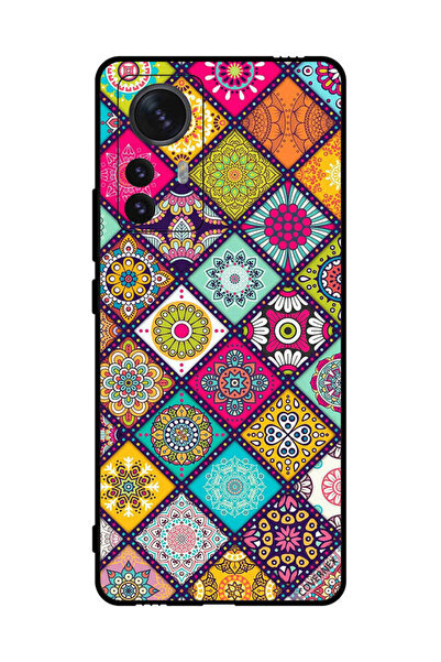 Covernex Protective Case Cover For Xiaomi 12 Pro Multi Shapes Floral Pattern
