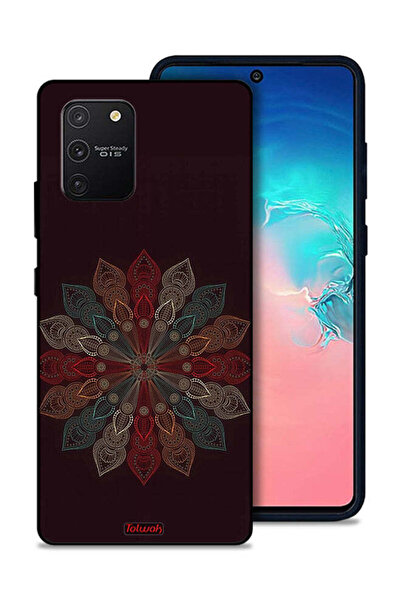 Tolwak غطاء حماية لهاتف سامسونج جالاكسي S10 لايت بتصميم زهرة ماندالا