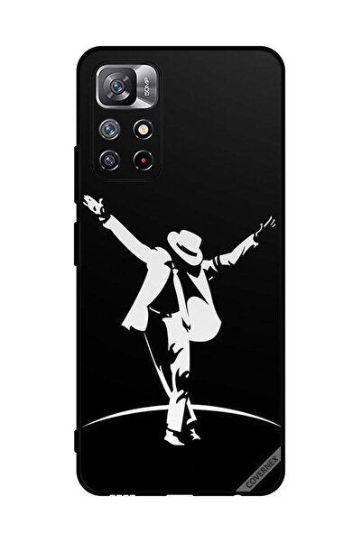 Covernex غطاء حماية لهاتف شاومي ريدمي نوت 11S 5G أكشن أسود وأبيض