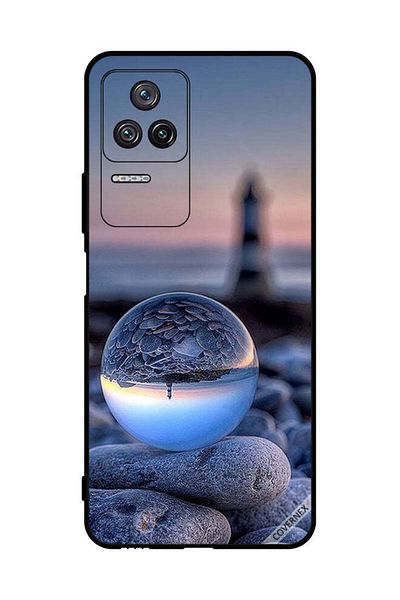 Covernex Protective Case Cover For Xiaomi Redmi K40S Awesome Photgraphy Of Nature In Round Glass
