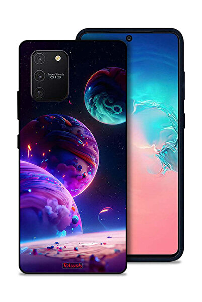 Tolwak غطاء حماية بتصميم كوكبي من سامسونج جالكسي S10 لايت