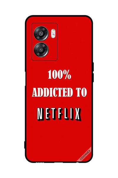 Covernex Protective Case Cover For Oppo A57 100 % Addicted To Netflix