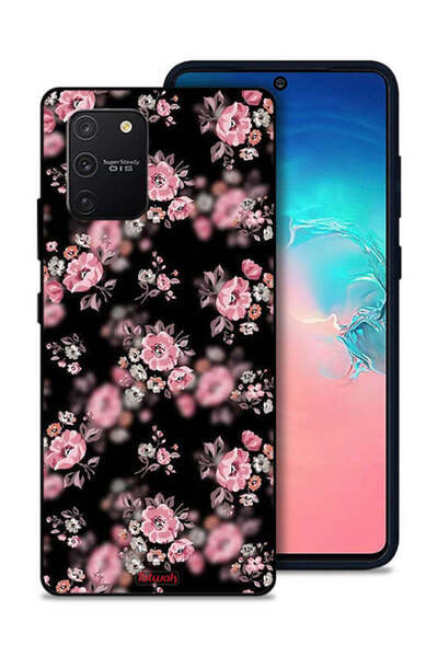 Tolwak غطاء حماية لهاتف سامسونج جالكسي S10 لايت بنقشة زهور بورتريه